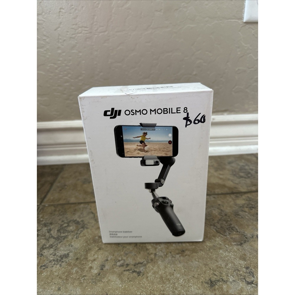 DJI Osmo Mobile 8 Smartphone Gimbal Stabilizer 360° Rotation, 10h Battery